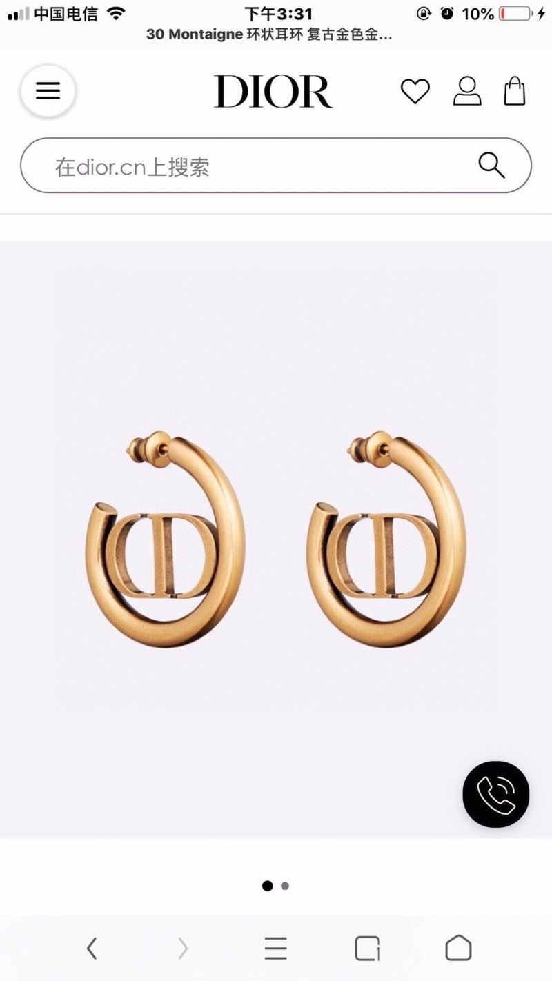 Christian Dior Earrings